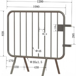 LN Crowd Control Barriers