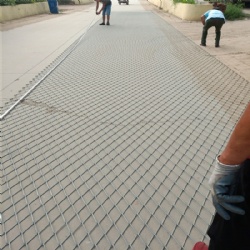 Rockfall Netting Installation