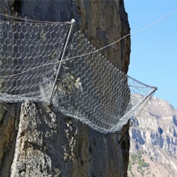 Circular Rockfall Barrier Net