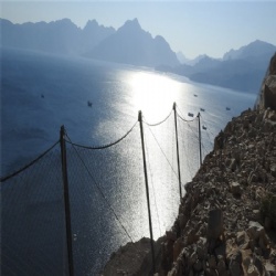 High - strength Ring - shaped Rockfall Net